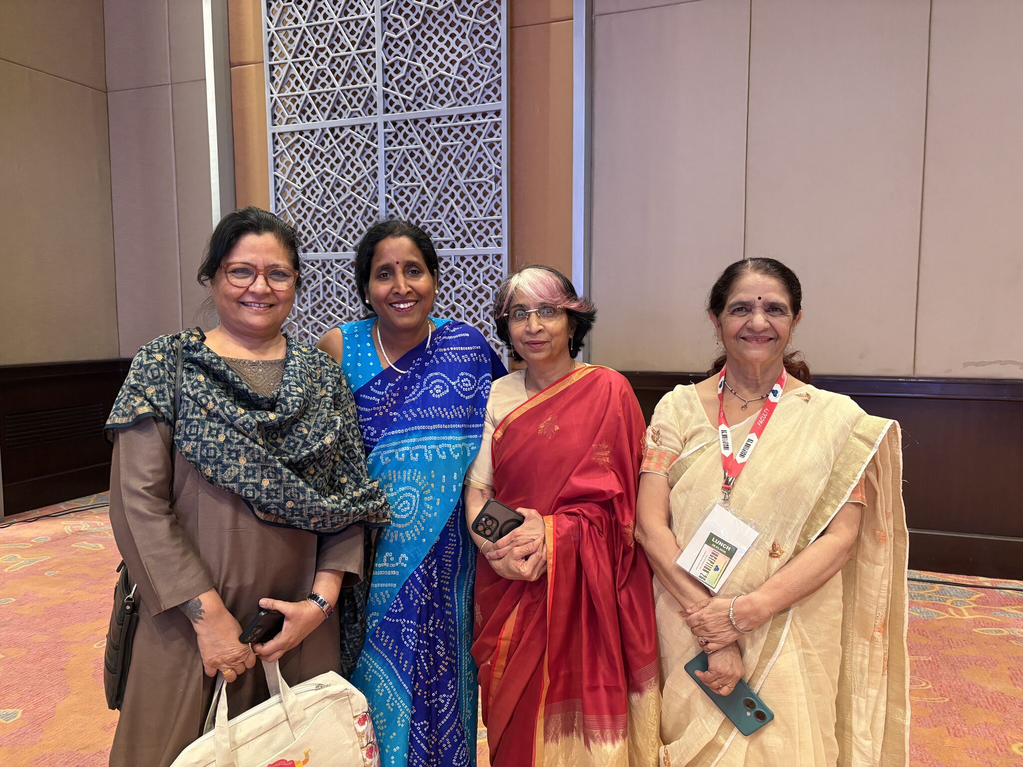 Dr. Santosh Gupta presenting genetic testing and advanced IVF options at a fertility conference
